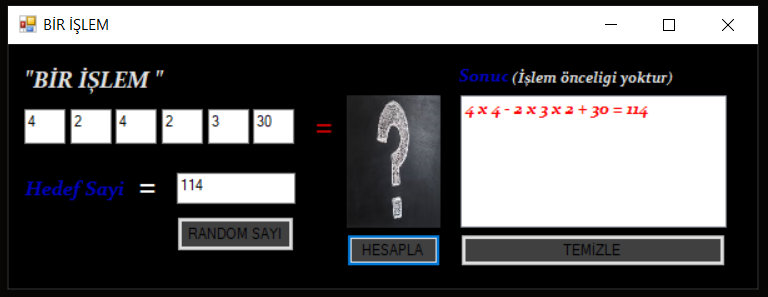 CSharp-Form---Bir-Kelime-Bir-Islem---Kelime-Kismi