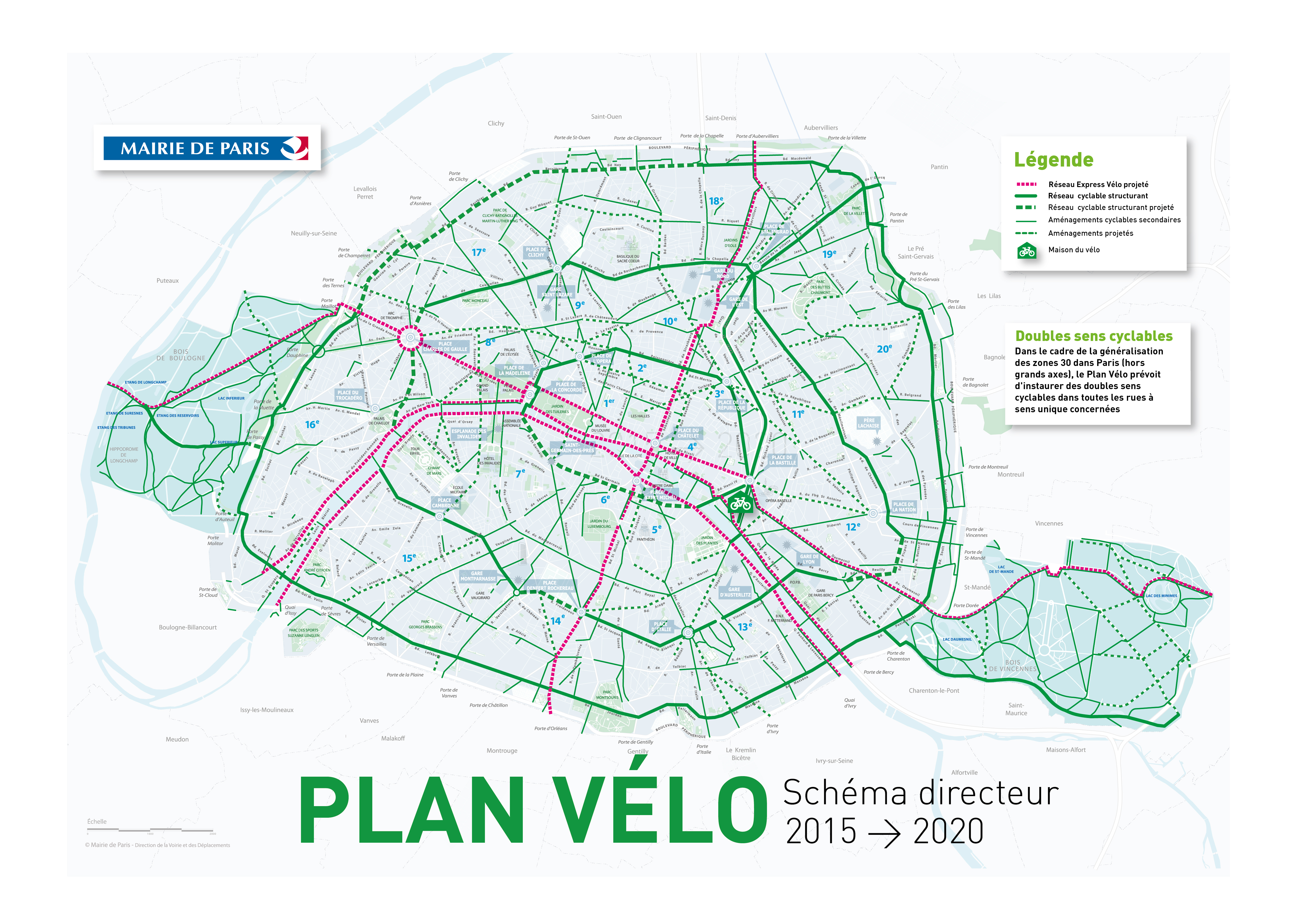 Plan Velo Paris