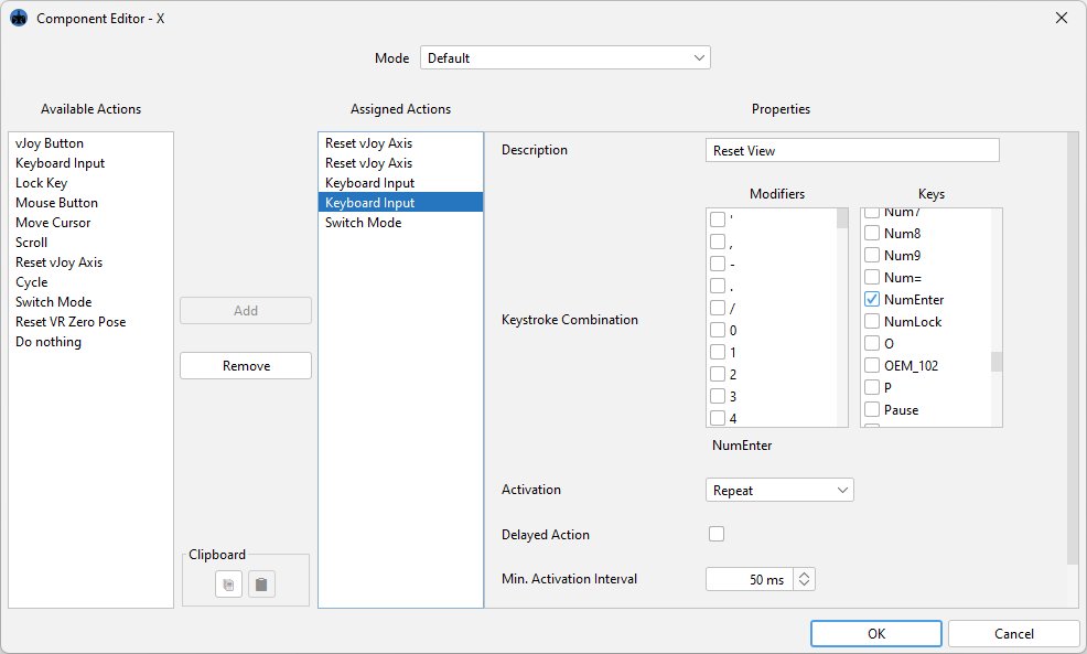 Component Editor - Button