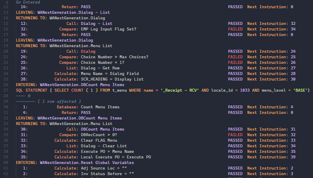 syntax highlighting example