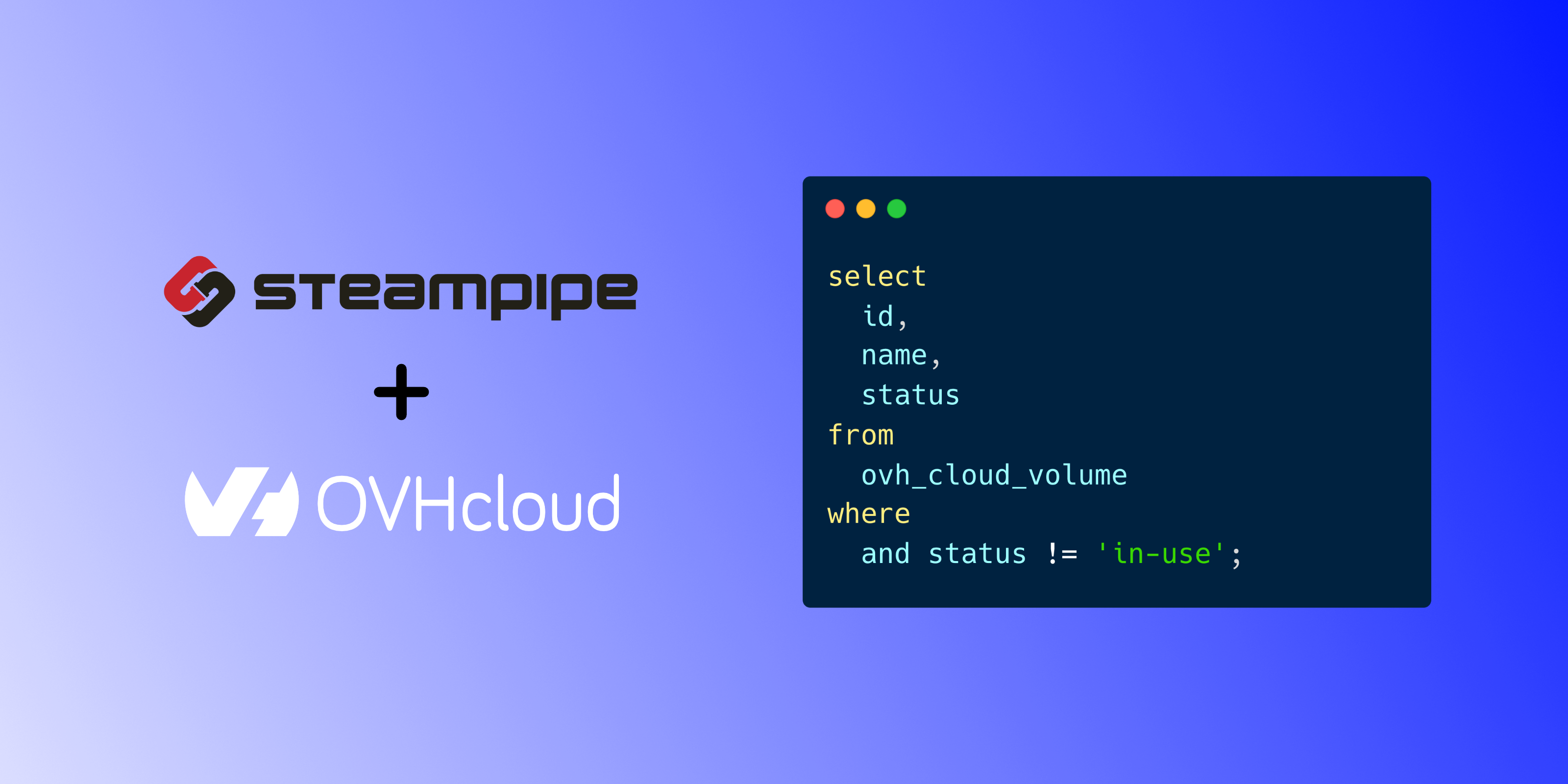 Steampipe + OVH
