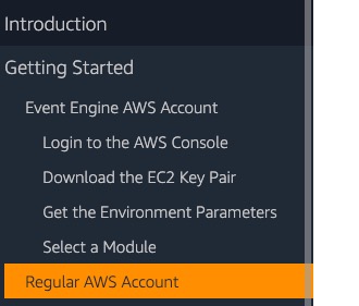 Regular AWS Account