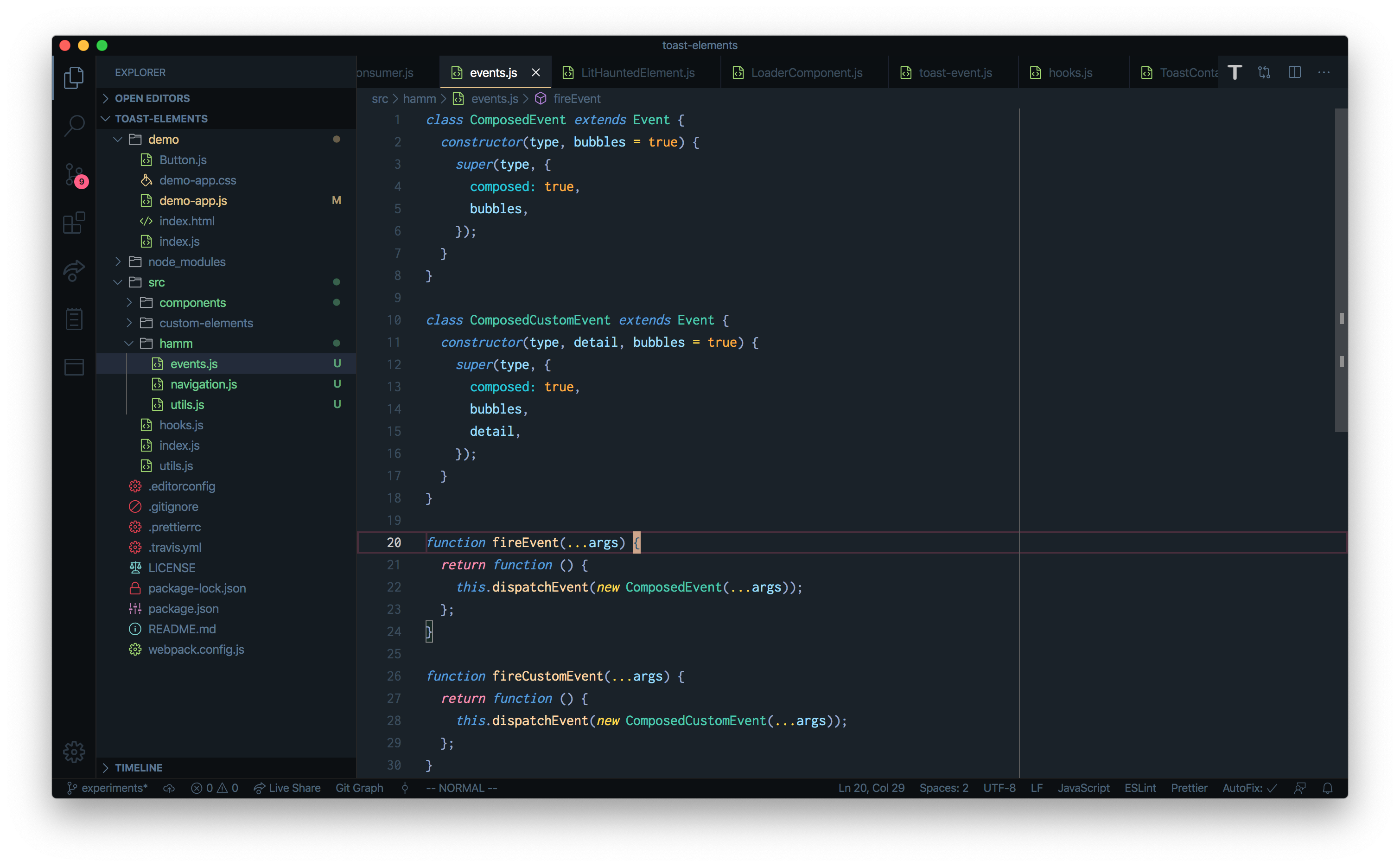 JavaScript syntax