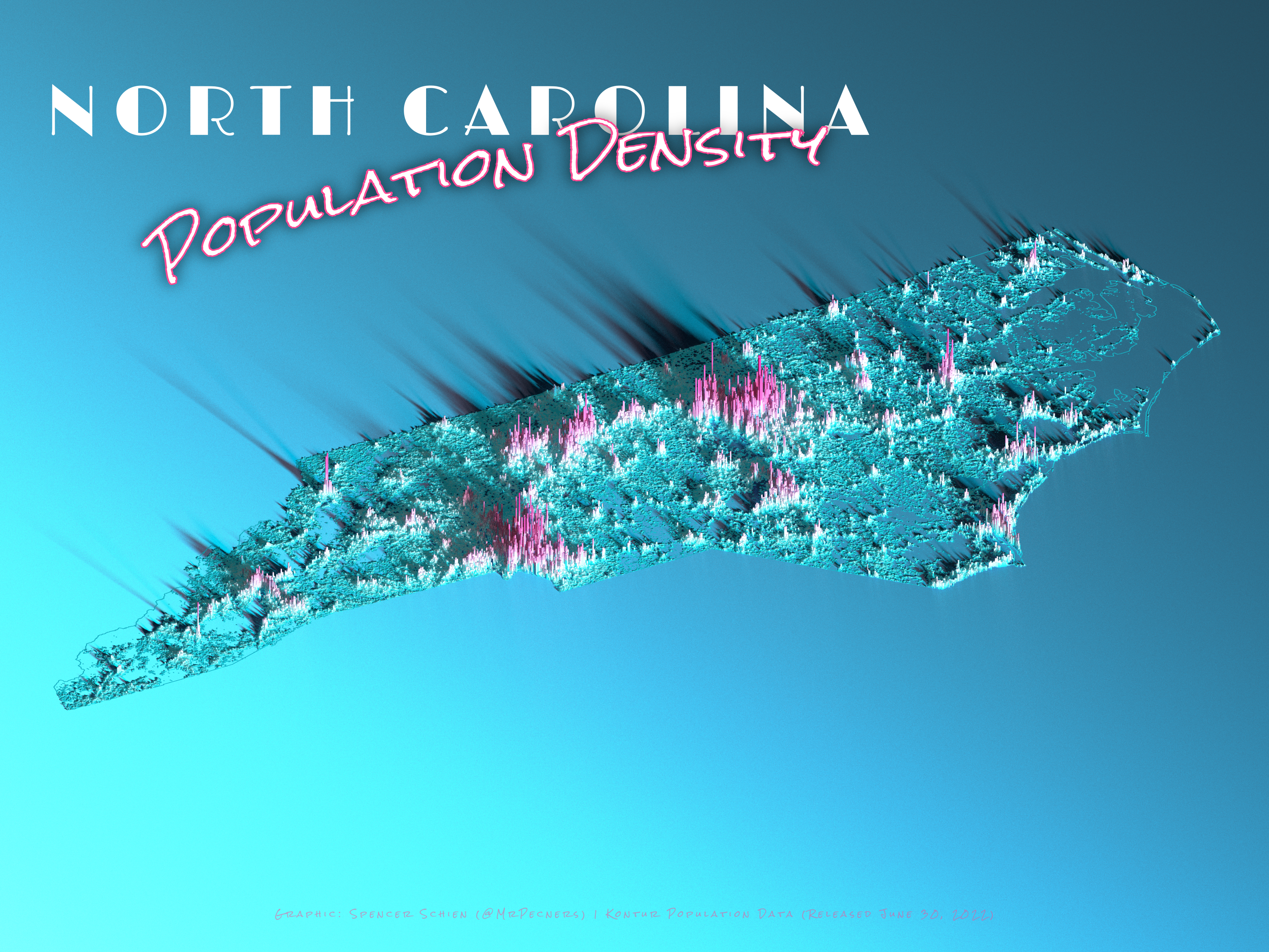 North Carolina Population Density