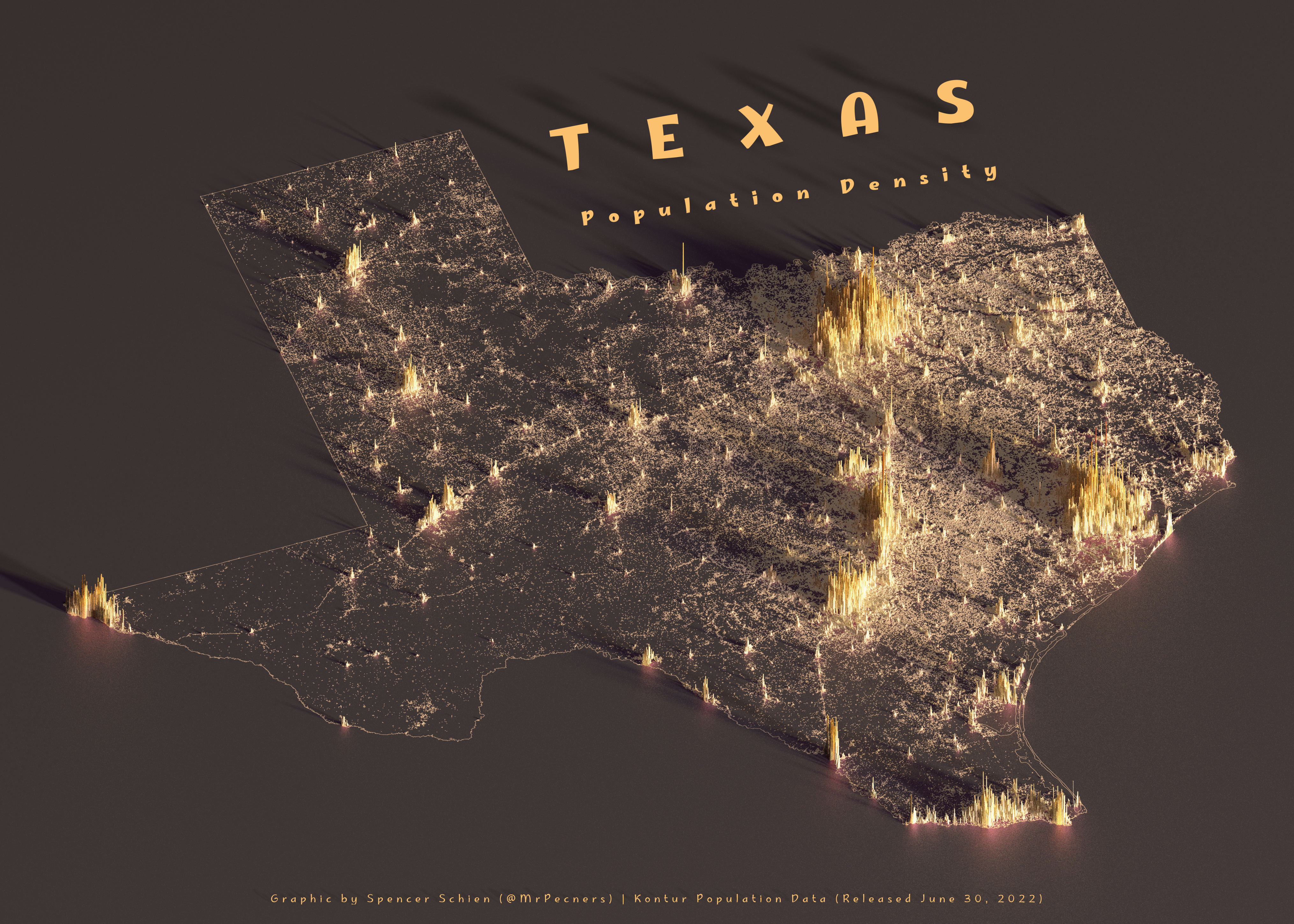 Texas Population Density