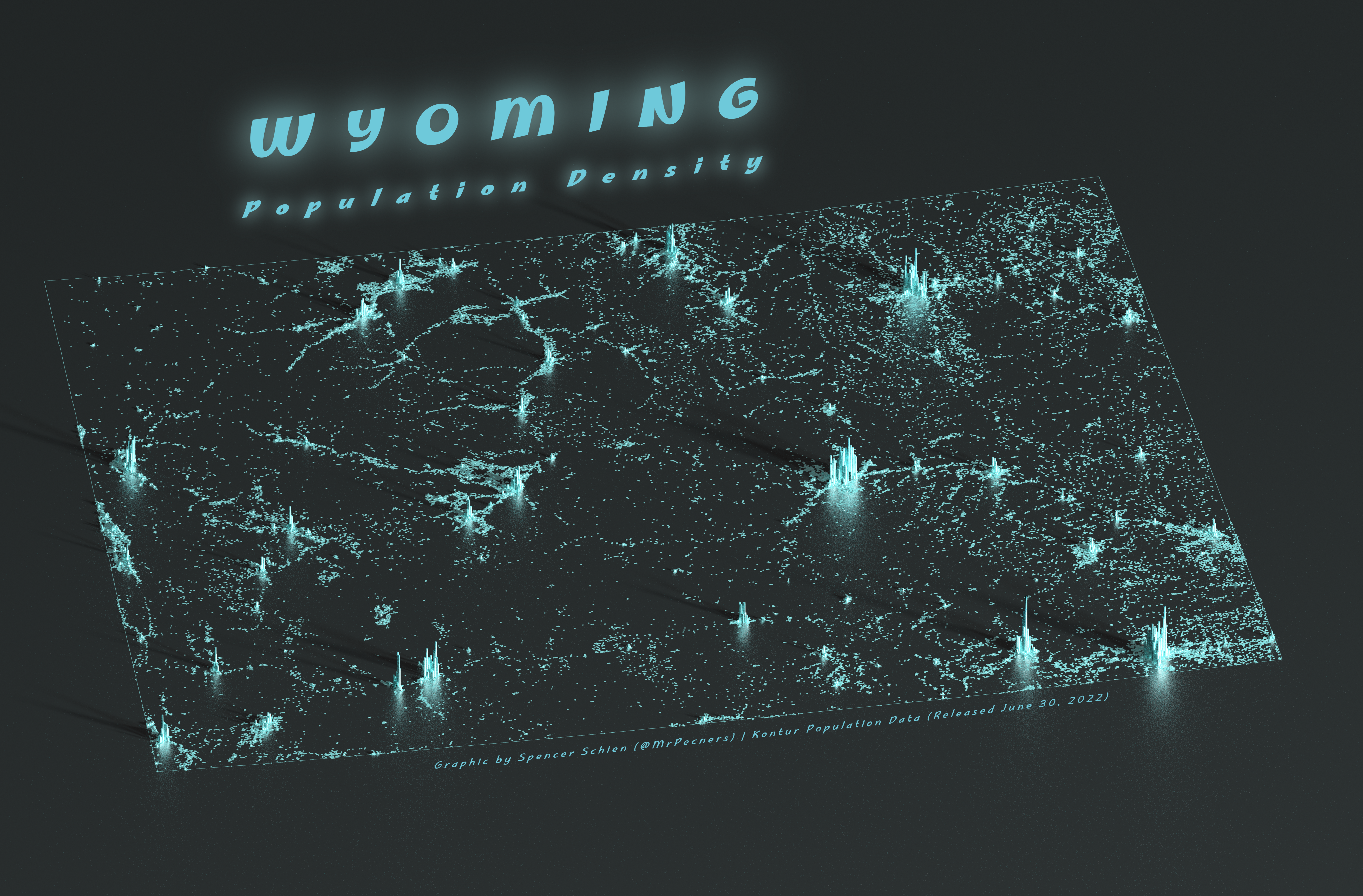 Wyoming Population Density