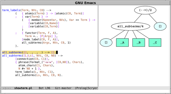 Showterm example