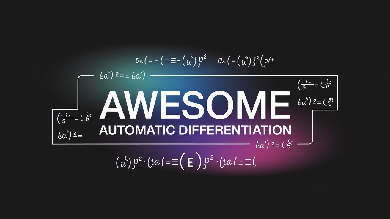 Awesome Automatic Differentiation