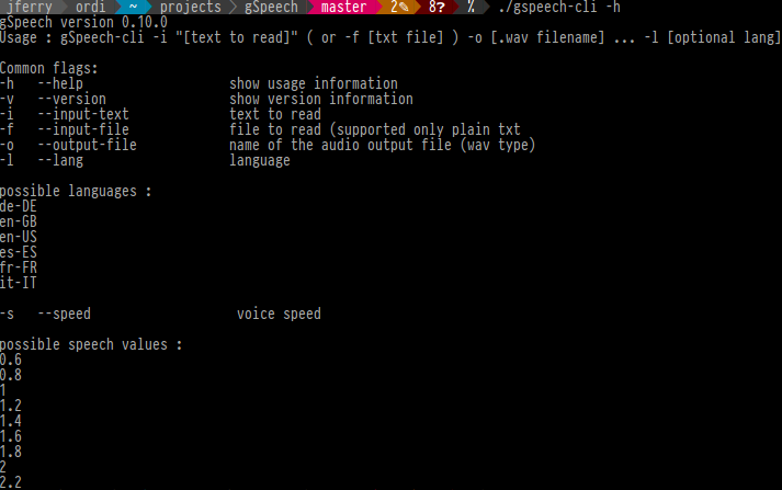 cli example