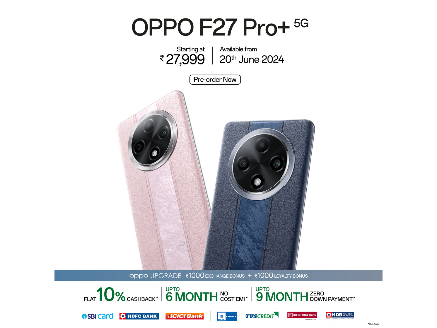 OPPO Introduces F27 Pro+ 5G: India’s first IP69-Rated Super-Rugged Monsoon-Ready Phone