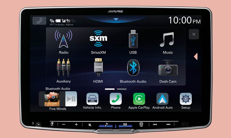 Alpine Halo11 iLx-F511 digital multimedia receiver