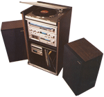 Vintage stereo system