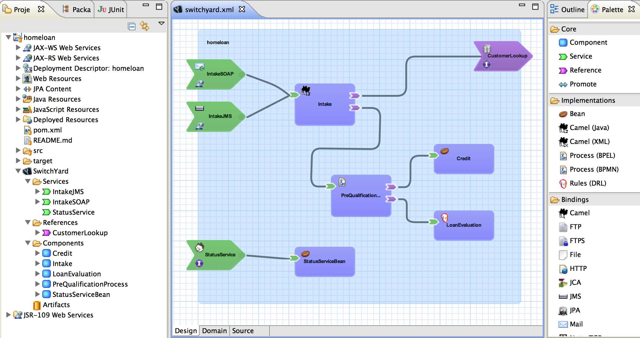 SwitchYard Visual Editor