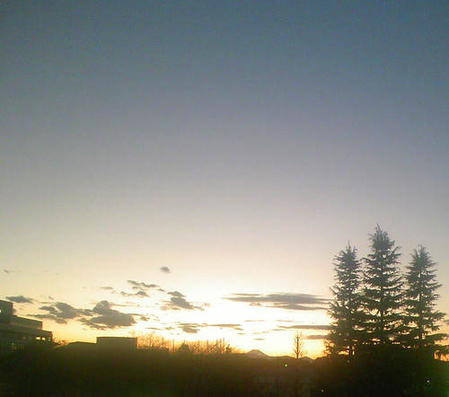 2008.01.02.sunset_sky&Mt Fuji | by joe_from_mars