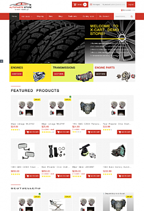 Autoparts Store Theme