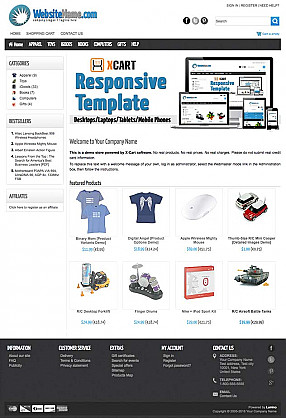 X-Cart Lumino Responsive Template