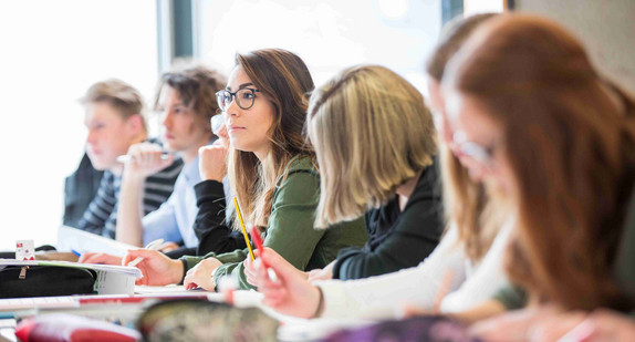 Studierende in der Vorlesung