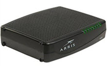 ARRIS TM804 telephone modem.