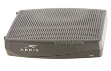 ARRIS TM802 telephone modem.