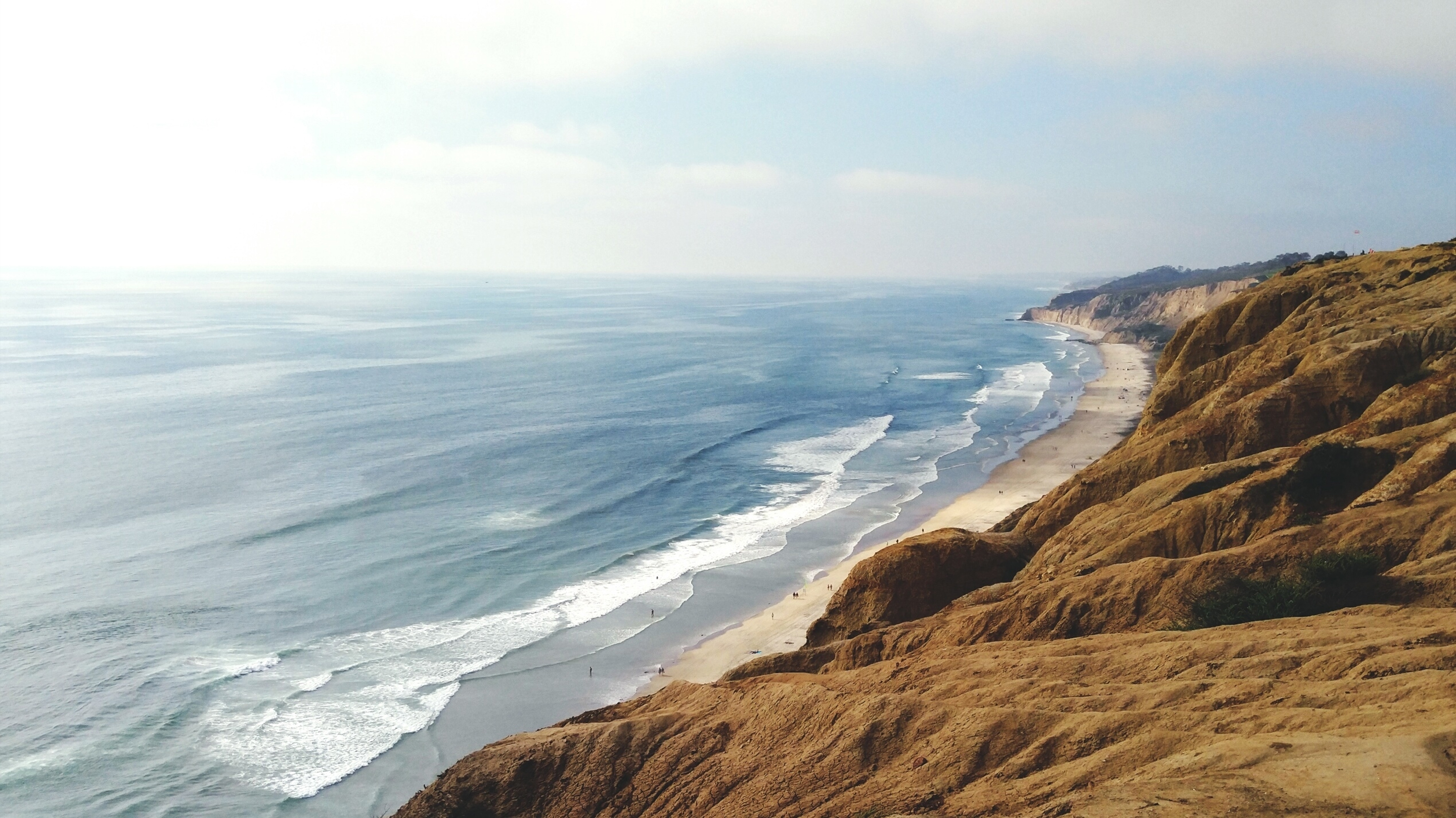 Scenic coastal landscape in San Diego, California.