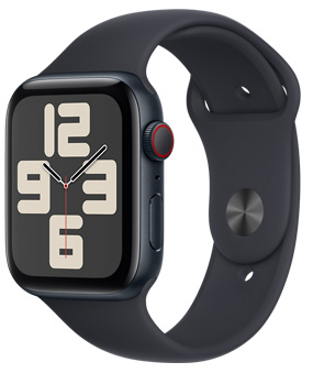 Apple Watch SE z kopertą w kolorze północy