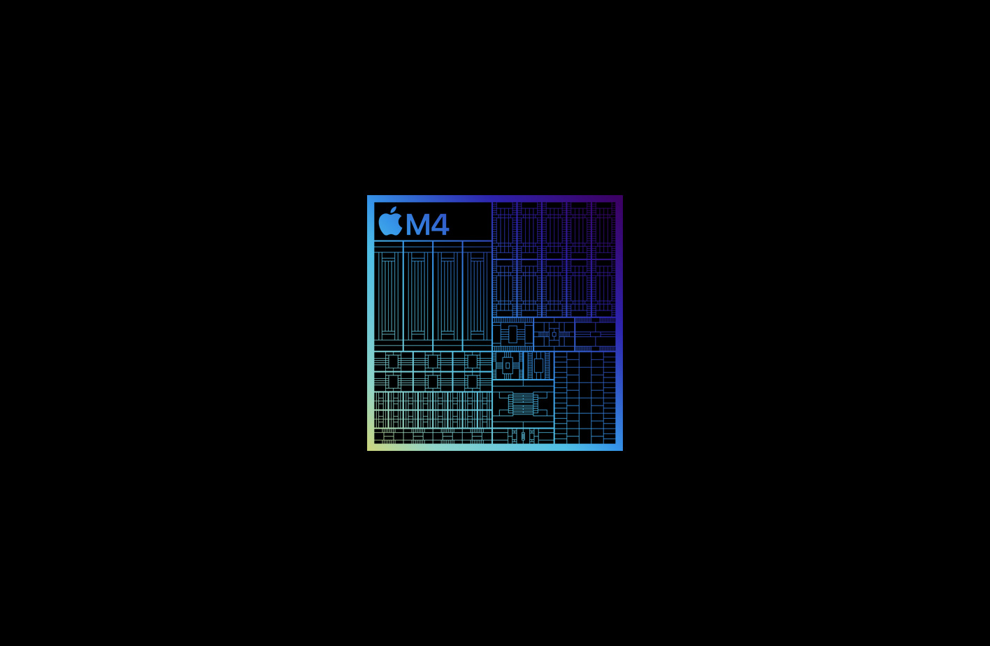 „Apple M4“ lustas