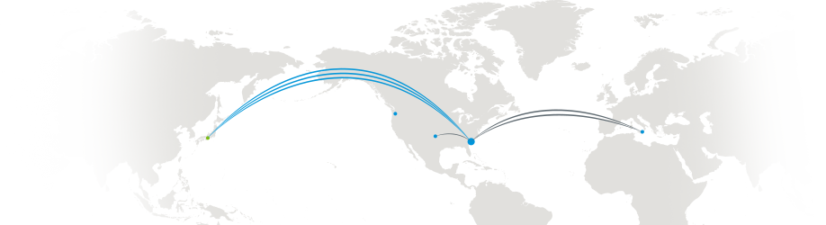 South Carolina Dreamlifter Routes