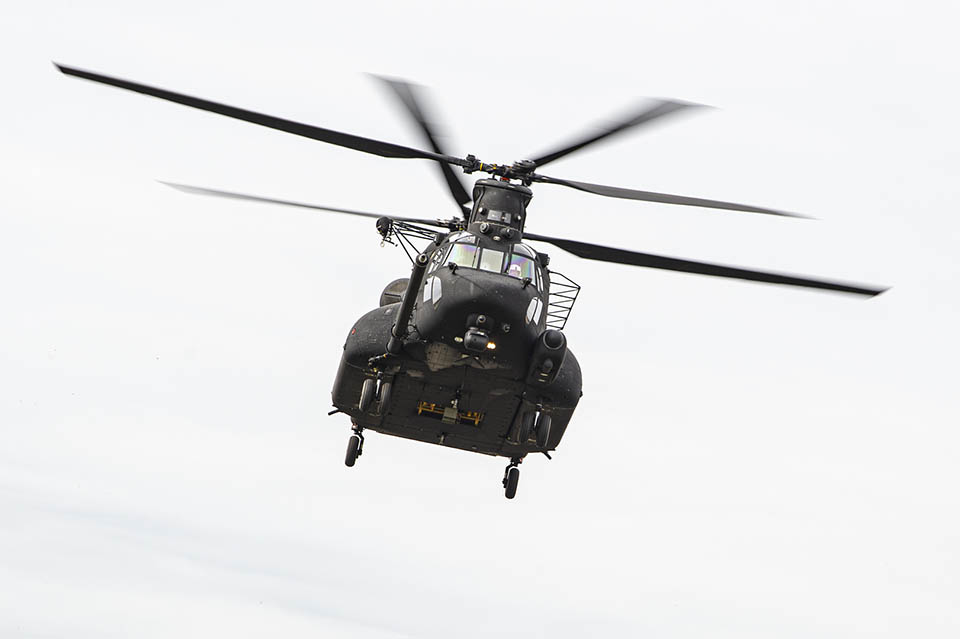 Image of a CH-47 F Chinook