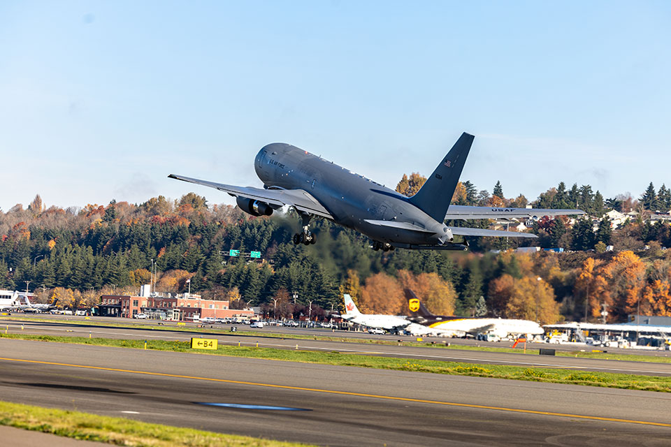 With multi-mission capability for aerial refueling, cargo and passenger transportation, aeromedical evacuation support, and data connectivity at the tactical edge, the KC-46A enables rapid air mobility, global reach and Agile Combat Employment.