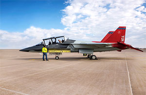 T-7A on runway