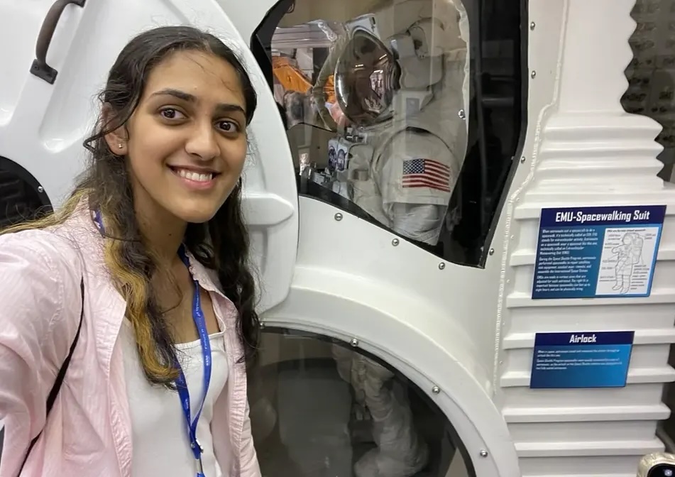 A Texas high school student writes how the exhibit connects her and others to future careers.