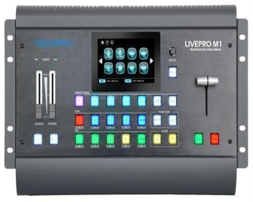 FEELWORLD LIVEPRO M1 4 Channel HD Director Switcher On Demand Video Mixer and Scaling