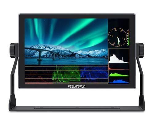 FEELWORLD S10 10-inch 12G SDI HDMI2.0 Camera Field Monitor High Brightness 1200nit Touchscreen