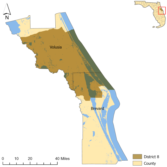 District 8 map