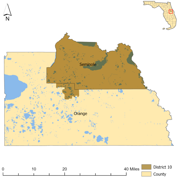 District 10 map