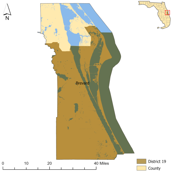 District 19 map