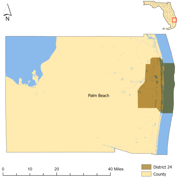 District 24 map