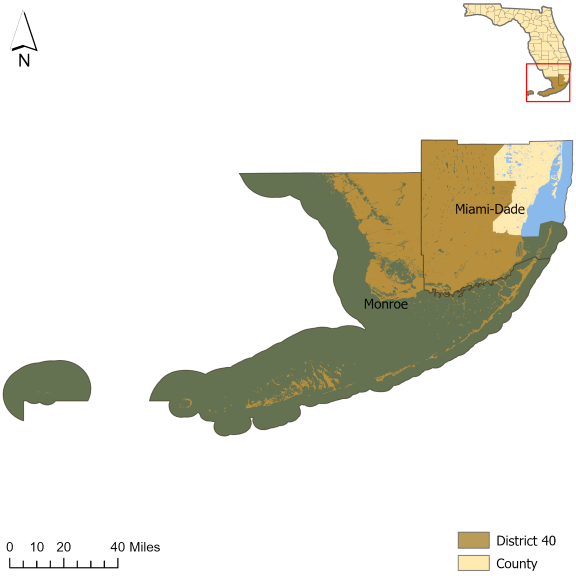 District 40 map