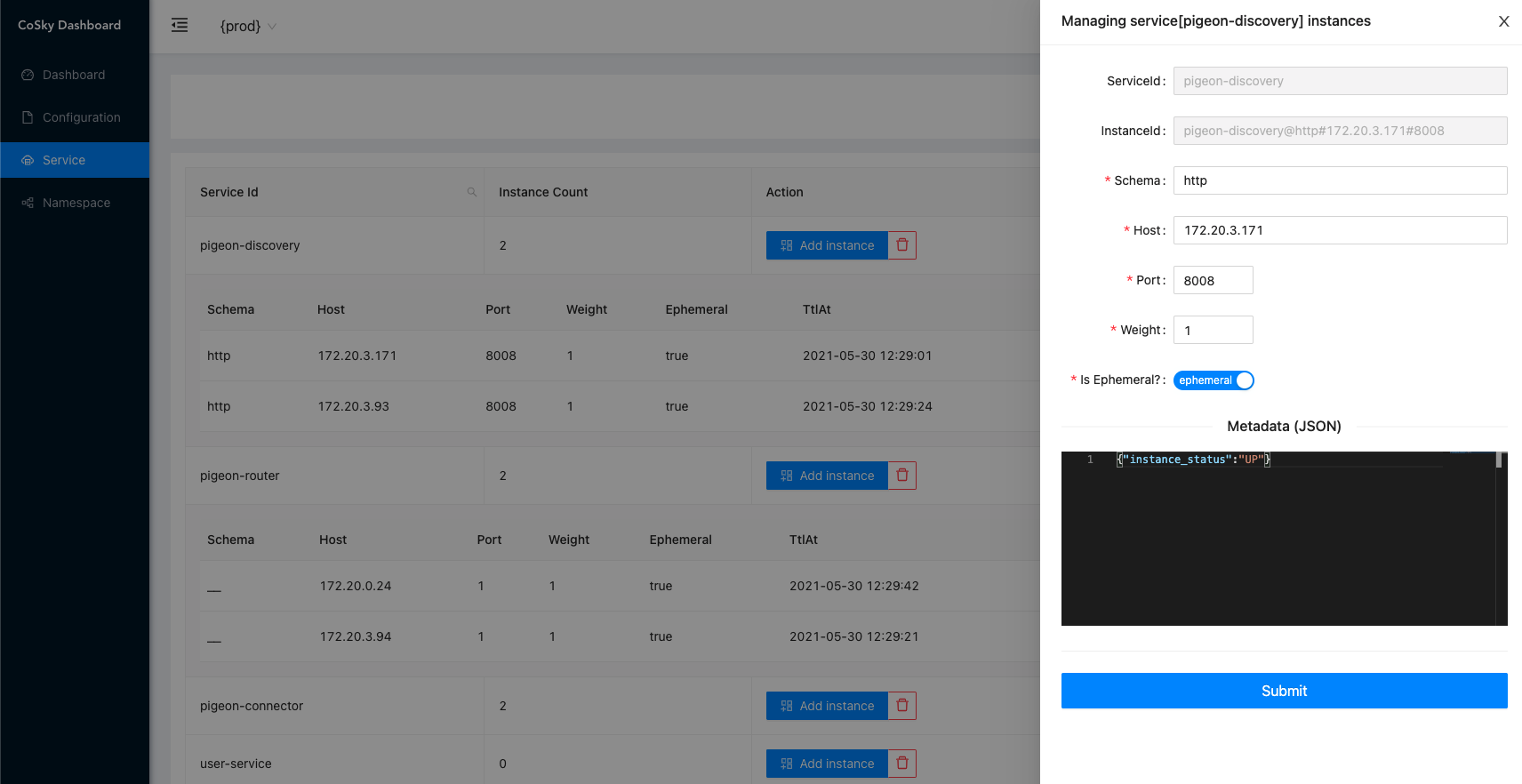 CoSky-Dashboard-service-edit