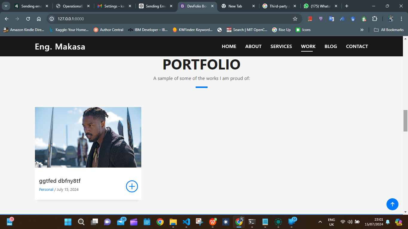 Portfolio Page