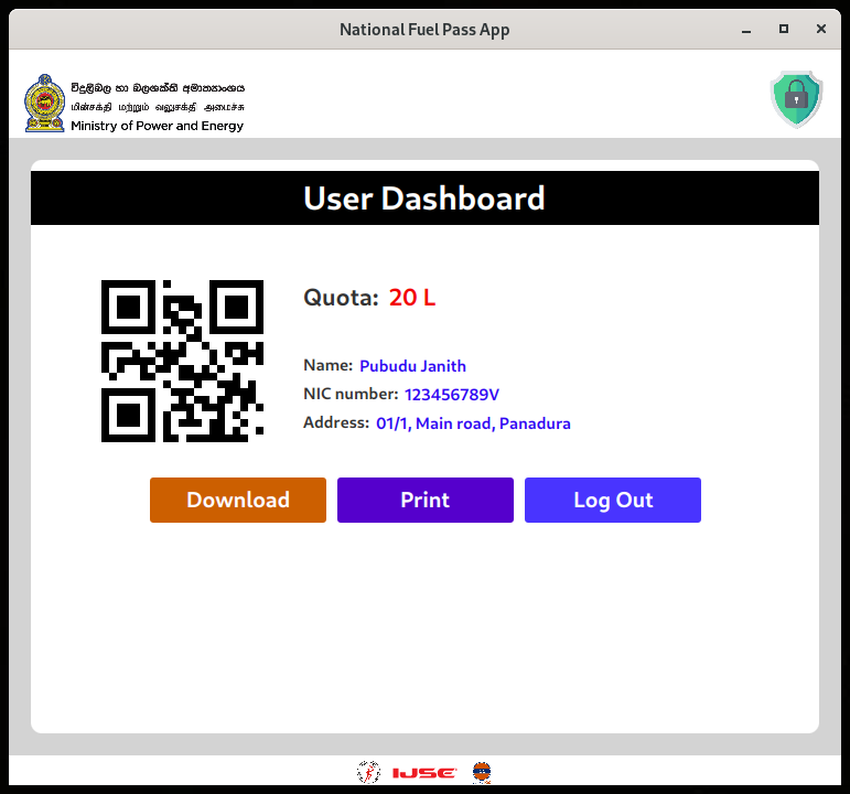 user dashboard-form