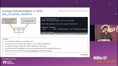ROSCon 2023 Presentation