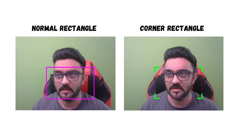 Corner Rectangle CVZone