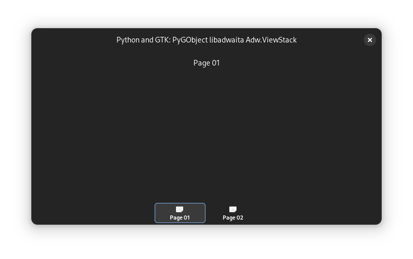 Adw.ViewStack