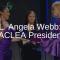 L. Angela Webb Sworn in as IACLEA's 2024-2025 President