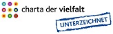 Logo "Charta der Vielfalt unterzeichnet"