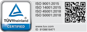 Kaeser Kompressoren ist ISO 9001 zertifiziert.