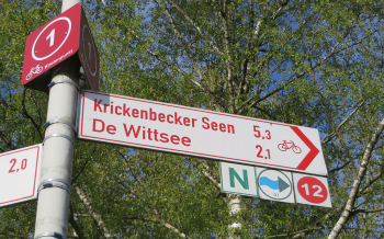 Radwegebeschilderungssystem