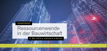 Logo: Ressourcenwende in der Bauwirtschaft