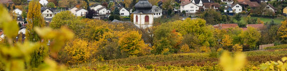 Jugenheim Herbst Kirche